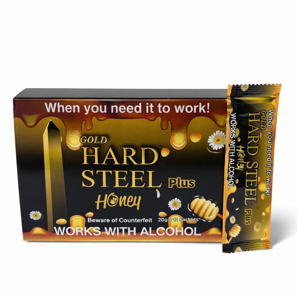 Hard Steel Gold Plus Honey Sachet