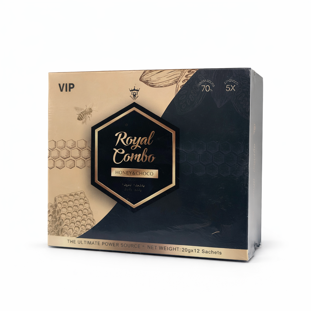 Royal Combo VIP 5X Honey & Chocolate 12 Pack
